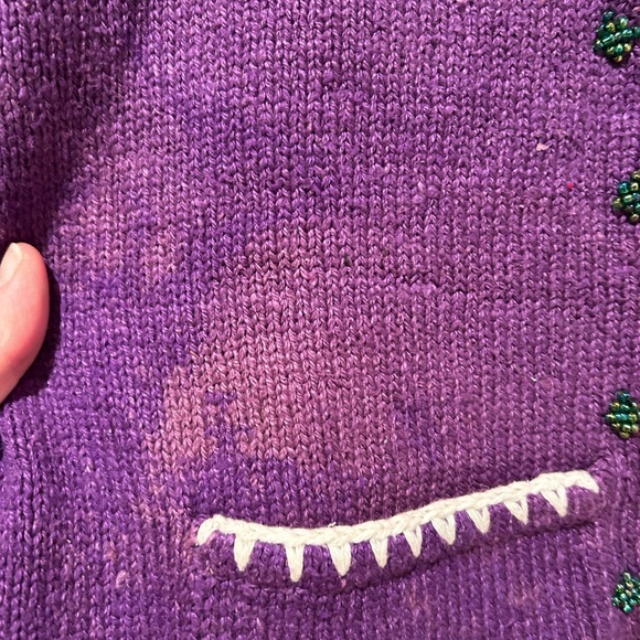 Vintage Ivy silk blend knit vest. - Picture 6 of 8